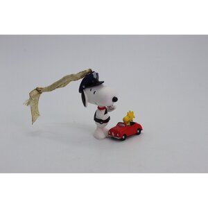 Hallmark Keepsake 2014 Snoopy & Woodstock Ornament • Traffic Patrol • Peanuts Ch